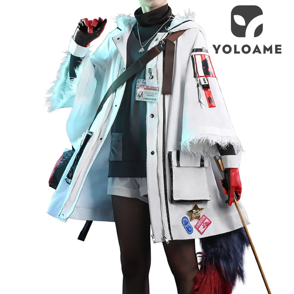 【三分妄想】アークナイツ テキサス コスプレ衣装 | 公式正規品 1/3Delusion 詳細2