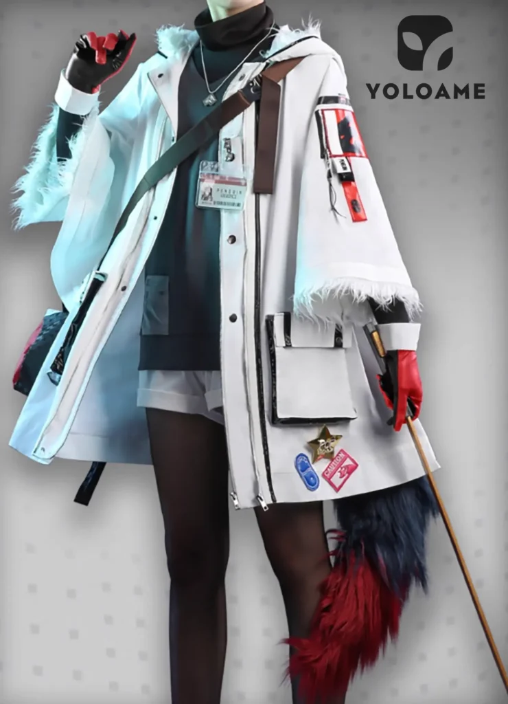 【三分妄想】アークナイツ テキサス コスプレ衣装 | 公式正規品 1/3Delusion 詳細1