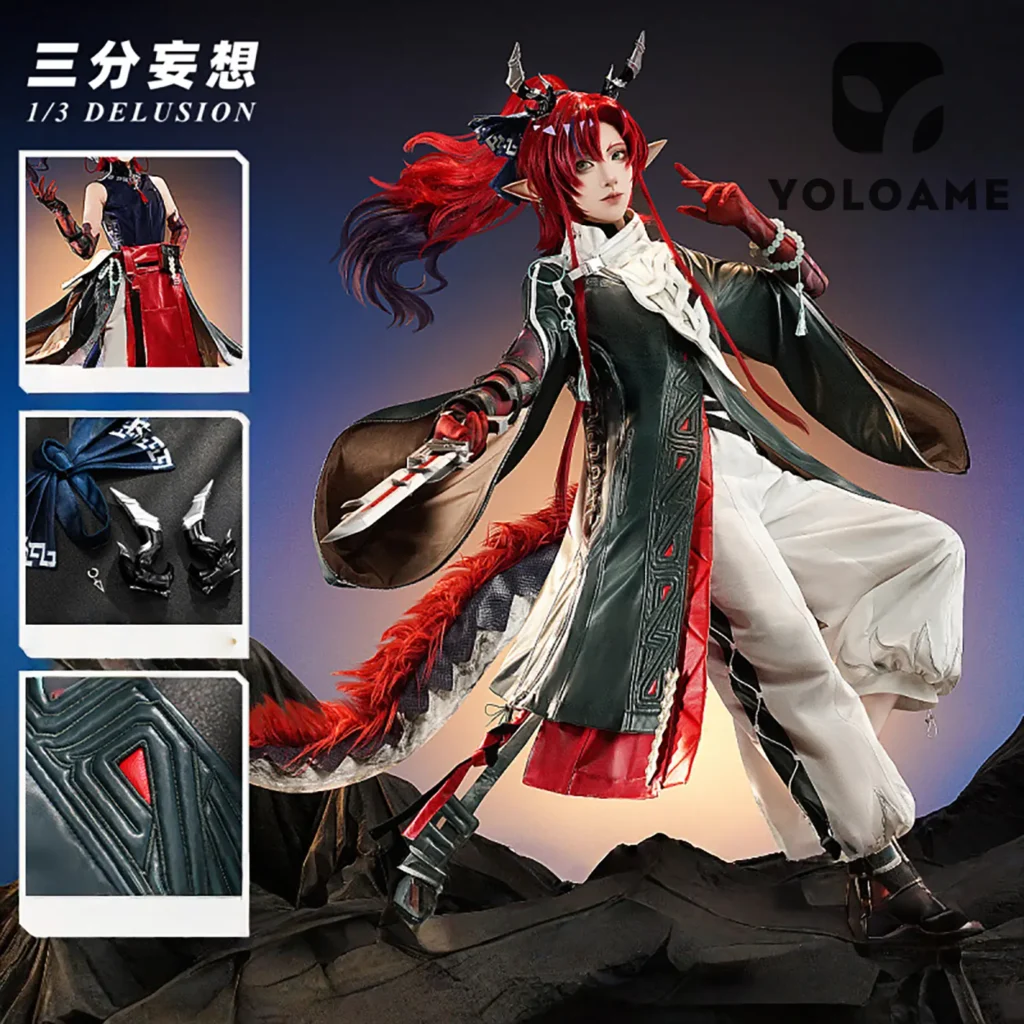 【三分妄想】アークナイツ ユウ コスプレ衣装 | 公式正規品 1/3Delusion