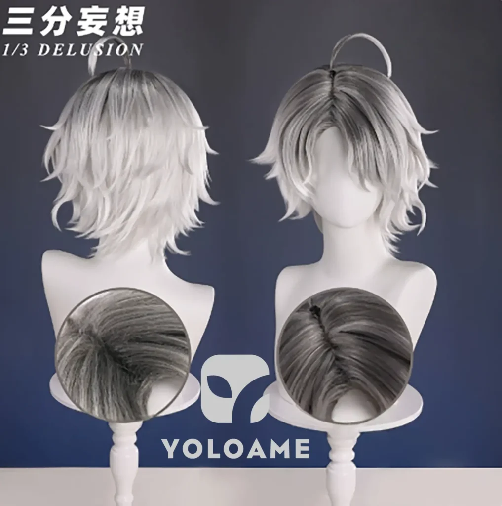 三分妄想 Identity V 第五人格 患者 コスプレ衣装 | 公式正規品 1/3Delusion ウィッグ wig