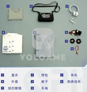 【三分妄想】Identity V 第五人格 骨董商 コスプレ衣装 | 公式正規品 1/3Delusion セット set