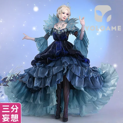 identity-v-bloody-queen-cosplay-outfit-detail-14 【三分妄想】Identity V 第五人格 血の女王 夜の潮 コスプレ衣装 | 公式正規品 1/3Delusion