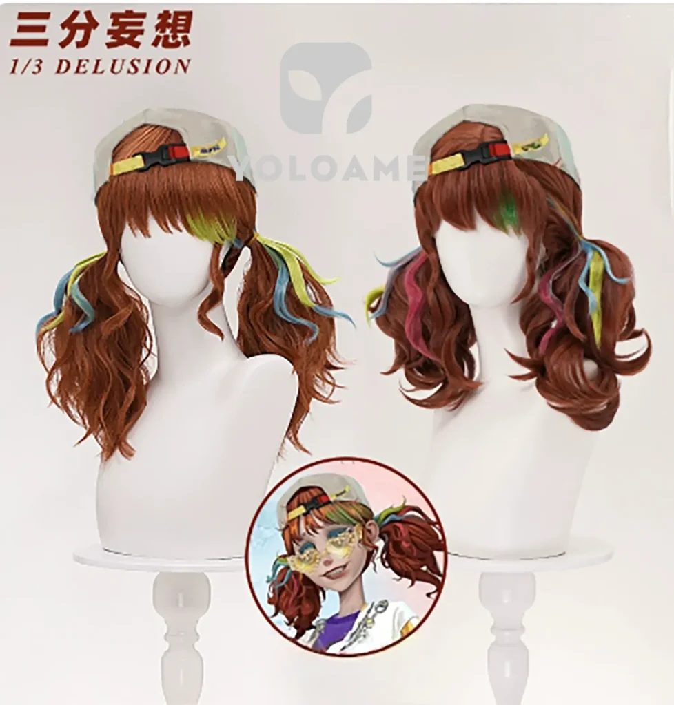 【三分妄想】Identity V 第五人格 応援団 コスプレ衣装 | 公式正規品 1/3Delusion ウィッグ wig