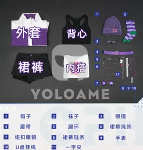 【三分妄想】Identity V 第五人格 機械技師 コスプレ衣装 | 公式正規品 1/3Delusion セット set