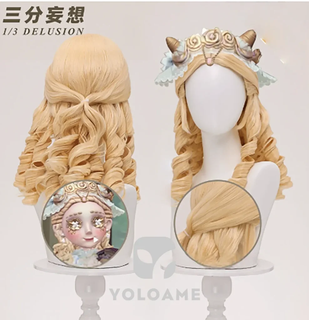 三分妄想 Identity V 第五人格 少女 コスプレ衣装 | 公式正規品 1/3Delusion ウィッグ wig