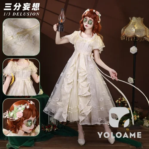 identity-v-memory-cosplay-outfit-detail-15 三分妄想 Identity V 第五人格 少女 エウリュディケコスプレ衣装 | 公式正規品 1/3Delusion