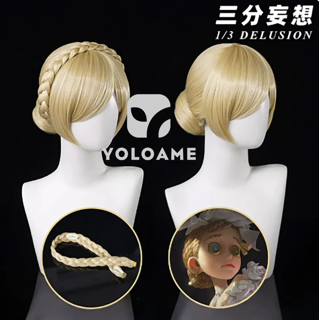 【三分妄想】Identity V 第五人格 調香師Ver2 コスプレ衣装 | 公式正規品 1/3Delusion ウィッグ wig