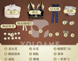 【三分妄想】Identity V 第五人格 調香師 コスプレ衣装 | 公式正規品 1/3Delusion セット set