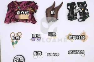 三分妄想 Identity V 第五人格 祭司 コスプレ衣装 | 公式正規品 1/3Delusion セット set