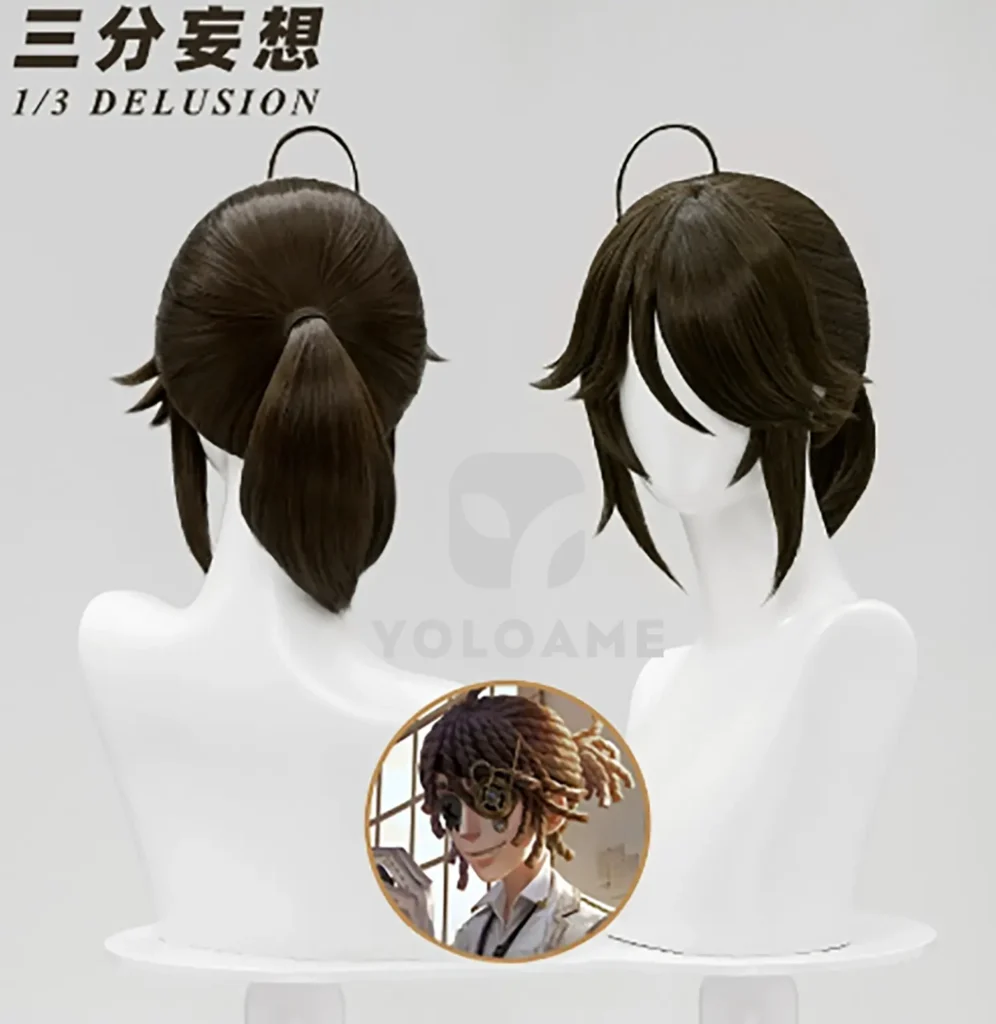 三分妄想 Identity V 第五人格 囚人 コスプレ衣装 | 公式正規品 1/3Delusion ウィッグ wig