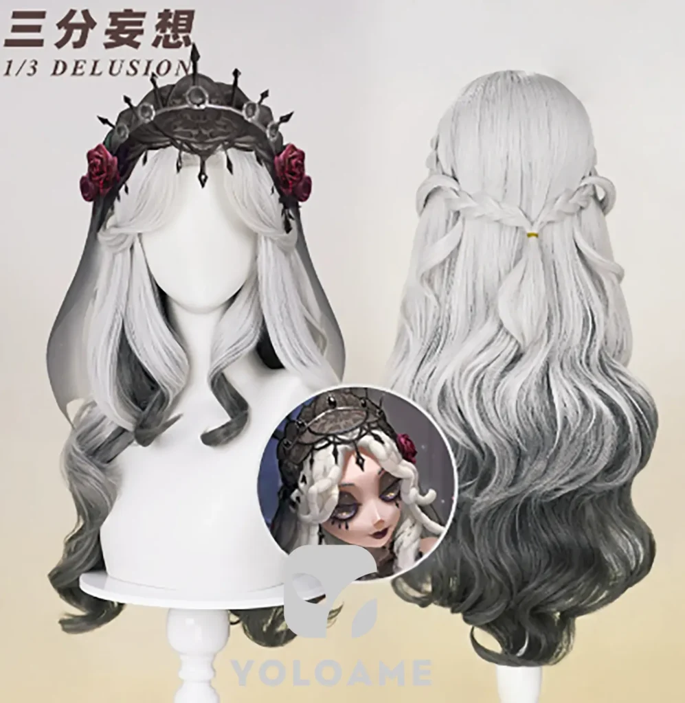 三分妄想 Identity V 第五人格 心理学者 コスプレ衣装 | 公式正規品 1/3Delusion ウィッグ wig